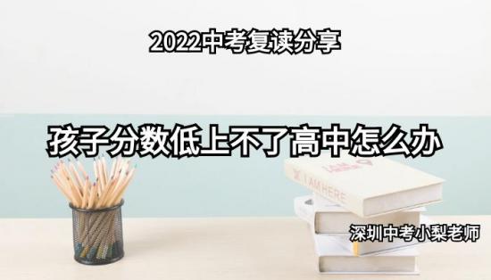 2024孩子中考没考上高中怎么办（成绩差考不上高中的出路）