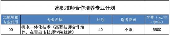 青岛职业技术学院2024年最新招生计划